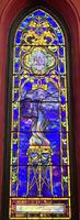 New Jersey, New Brunswick, Rutgers University, Kirkpatrick Chapel: Class of 1900 Memorial Window:  ornamental