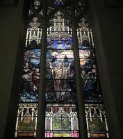 Krotel Memorial Window:  St. Paul Preaching at Athens