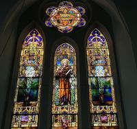 Knevels Memorial Window:  Apotheosis of St. Luke