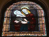 New York, New York City, Brooklyn, Transfiguration Roman Catholic Church: Madonna and Child