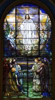 New York, Port Chester, St. Peter's Episcopal Church: Palmer Memorial Window:  Ascension