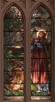 New York, New York City, Manhattan, Church of the Incarnation: Watson Memorial Window:  The Lord is My Shepherd