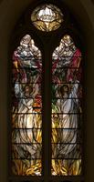 New York, New York City, Manhattan, Church of the Incarnation: Coles Memorial Window:  Victory over Death