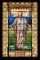 Pennsylvania, Philadelphia, St. Stephen's Church: Pancoast Memorial Window:  Come Unto Me
