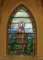Virginia, Portsmouth, St. John's Episcopal Church: Watts Memorial Window:  Come Unto Me
