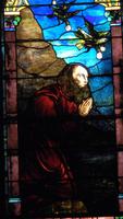 New Jersey, East Orange, Bethel Presbyterian Church: Dodd Memorial Window:  Elijah and the Ravens