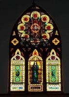 New Jersey, East Orange, Bethel Presbyterian Church: Dodd Memorial Window:  Faith