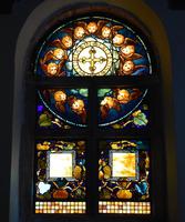 Michigan, Ypsilanti, Highland Cemetery, Starkweather Memorial Chapel: Weed Memorial Window:  ornamental window