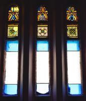 Michigan, Ypsilanti, Highland Cemetery, Starkweather Memorial Chapel: Newberry Memorial Window:  ornamental window
