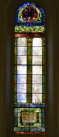 Michigan, Ypsilanti, First Presbyterian Church: Bacon Memorial Window:  ornamental