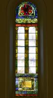 Michigan, Ypsilanti, First Presbyterian Church: Boyce Memorial Window:  ornamental