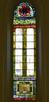 Michigan, Ypsilanti, First Presbyterian Church: Conklin Memorial Window:  ornamental