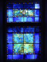 Michigan, Ypsilanti, Highland Cemetery, Starkweather Memorial Chapel: ornamental windows