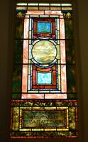 Michigan, Ypsilanti, First Presbyterian Church: Pardee Memorial Window:  ornamental