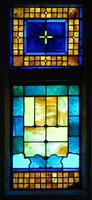 Michigan, Ypsilanti, Highland Cemetery, Starkweather Memorial Chapel: ornamental windows