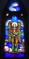 Michigan, Detroit, Christ Church: Campau Memorial Window:  Resurrection Angel