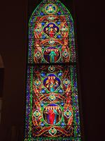 Florida, Winter Park, Charles Hosmer Morse Museum of American Art: medallion window