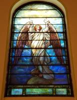 New Jersey, Newark, Fifth Avenue Presbyterian Church: Ward Memorial Window:  Angel of Faith