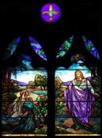 New York, Ossining, Trinity Episcopal Church: Potter Memorial Window:  Figure of Christ