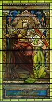 Wells Memorial Window:  Righteousness and Peace