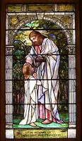 New Jersey, Lakewood, All Saints Episcopal Church: Kingdon Memorial Window:  Christ Blessing Little Children