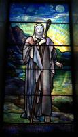Illinois, Chicago, Rosehill Cemetery, Community Mausoleum: Paine - MacLennan Memorial Window:  Good Shepherd