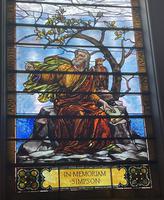 Pennsylvania, Pittsburgh, Calvary United Methodist Church: Simpson Memorial Window:  The Apocalypse