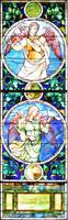 Ohio, Columbus, Broad Street Presbyterian Church: Prentiss Memorial Window:  Purity and Innocence