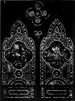 Massachusetts, Lynn, First Universalist Church: Spinney Memorial Window:  Nativity and Gethsemane