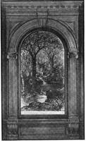 Connecticut, New Haven, The First Church of Christ in New Haven: Trowbridge Memorial Window:  Water Brooks