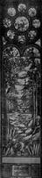 New York, New York City, Brooklyn, Church of Our Father: Gardner Memorial Window:  Sunset in Autumn Woods