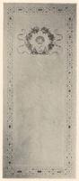 marble and glass mosaic inlays