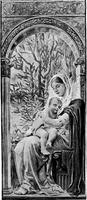 District of Columbia, Washington, St. Paul's Church (Rock Creek): Grossmann and Bell Memorial Window:  Madonna and Child
