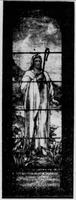 Maryland, Salisbury, Asbury Methodist Episcopal Church: Woodcock Memorial Window:  Let Not Your Heart Be Troubled