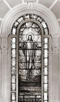 Pennsylvania, Easton, Lafayette College, Colton Memorial Chapel: Bloombergh Memorial Window:  Ascension