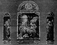 Wisconsin, Madison, Christ Presbyterian Church: Sloan Memorial Window:  Nativity