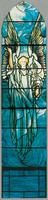 New Jersey, Englewood, First Presbyterian Church: Miller Memorial Window:  Resurrection Angel