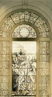 Colton Memorial Window:  Paul Preaching on Mars Hill