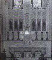 Quinby Memorial Reredos:  seven mosaic panels