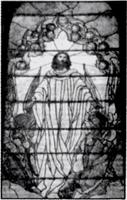New York, Amsterdam, Second Presbyterian Church: Cochran Memorial Window:  The Ascension