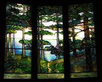 Maine, Seal Harbor, St. Jude's Church: Mackay-Smith Memorial Window:  landscape