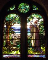 Illinois, Chicago, Hyde Park Union Church: Jackson Memorial Window:  The Good Shepherd
