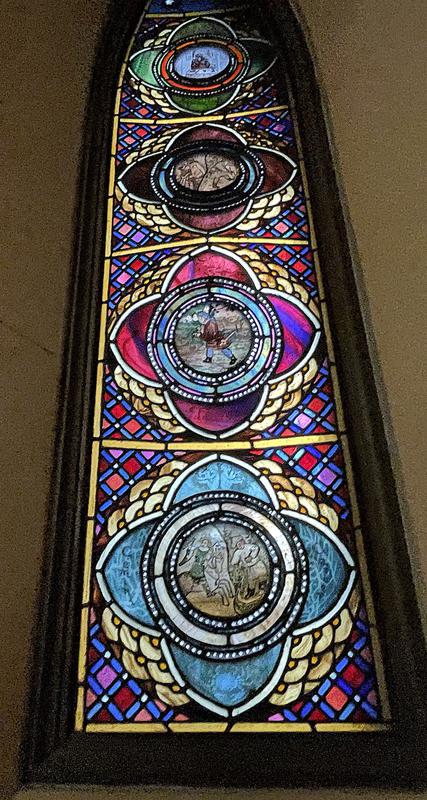 Moldenhawer Commemorative Window:  Zodiac