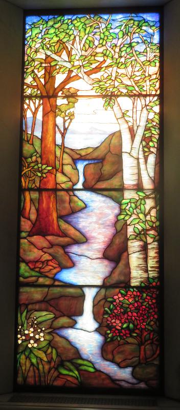 Schraner Memorial Window:  landscape