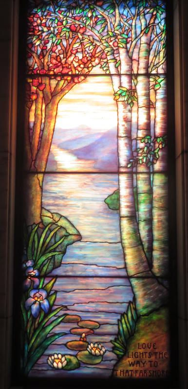 Spitz Memorial Window:  landscape